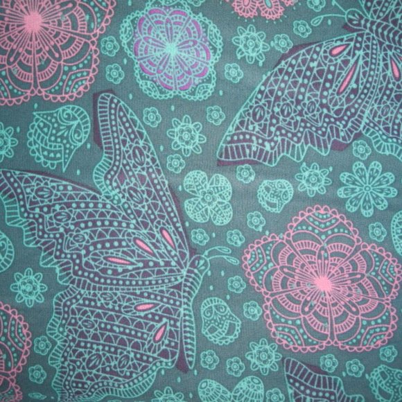 Lularoe Butterfly Lola Skirt - Picture 3 of 5